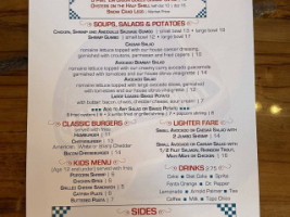 Lestourgeon Seafood Company menu