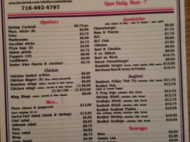 Roadside Grill menu