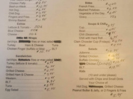 Linda's Family Diner menu