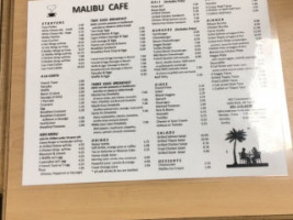 Malibu Cafe Brunch All Day menu