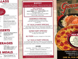 Ripley Giovanni’s Pizza food