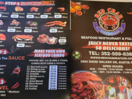 Red Crab Juicy Seafood (eustis) menu