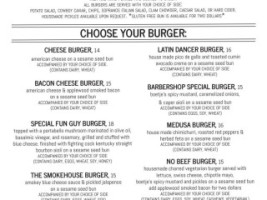 Cider House, Llc menu