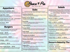 Peace Of Pie On Hartwell menu