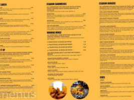 Hurley Huddle Sports Grill menu