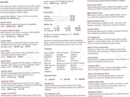 Red Barn Pizza More menu