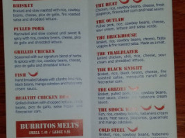 American Burrito menu