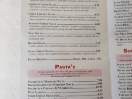 New York Pizza Pasta menu