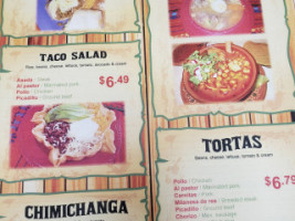 El Molcajete Mexican menu