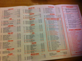 Ruby’s Cafe menu