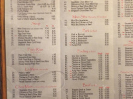 China King Greensburg menu