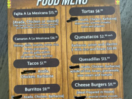 Taco Macho Mexican Food menu