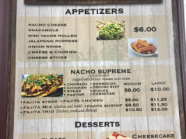 La Carreta menu