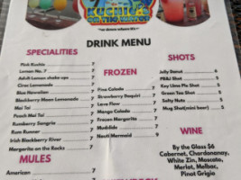 Kuchie's On The Water menu