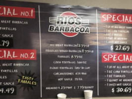 Rios Barbacoa food