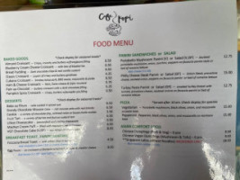 Cafe Kopi menu