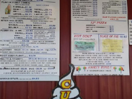 The Dairy Barn menu