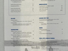 Hog Island Larkspur menu