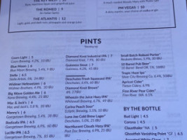 Cabernets Ipa's Mukilteo menu