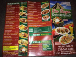 Los Reyes Mexican menu