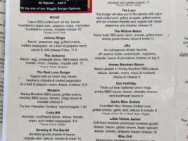 Jaspers Café menu