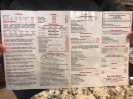 Big Al's Pizza menu