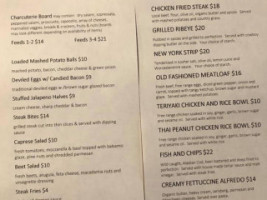 Lakehouse And Grill menu