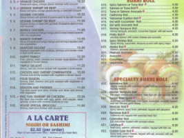 Jerry's Bistro menu