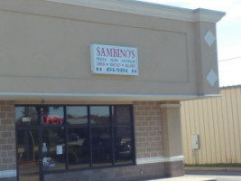 Sambino's Pizza menu