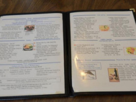 Joe's Place Norris, Il menu