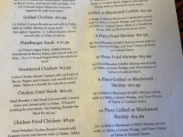 Christina’s Place menu