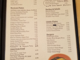 Lupita's Cafe menu