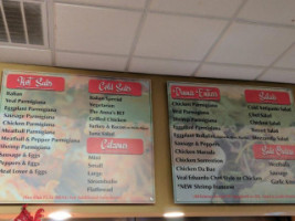 Anna's Pizza Palm City menu