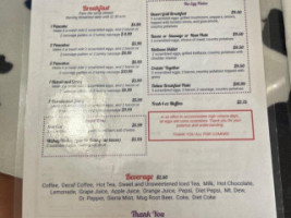 Desert Grill menu