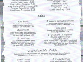 Cr Smalls And Co. menu