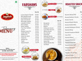 Jagdish Farshan menu