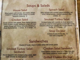 River Station menu