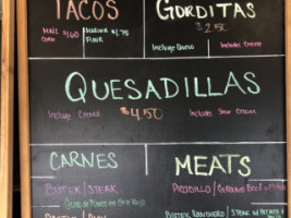 Oak Cliff Taco Garage menu