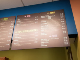 Rich's Cafe menu