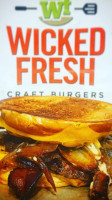 Wicked Fresh Craft Burgers food