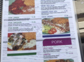 Los Dos Amigos menu