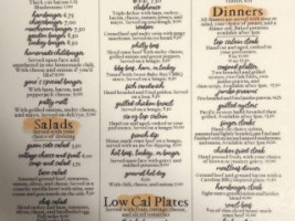 Busy Bee Café menu