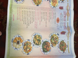 China King menu