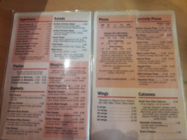 Grammas Pizza Eastgate menu