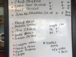 Bbq Hut menu