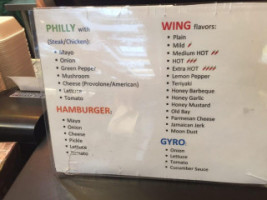 Buffalos Best Philly Wings menu