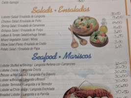 El Faro menu