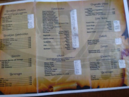 Harvey's Pirate Drive-in menu