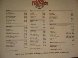 Deemack's Llc menu