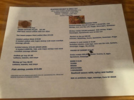 Seafood Bucket Grill menu